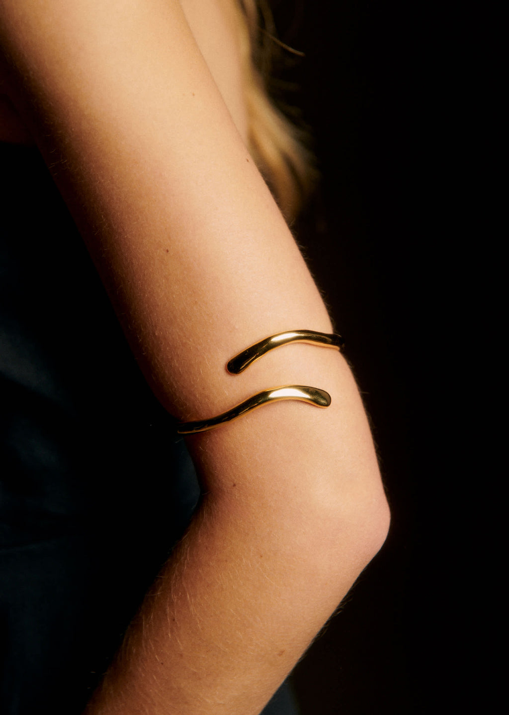 Bracelet de bras Thaïs - Doré