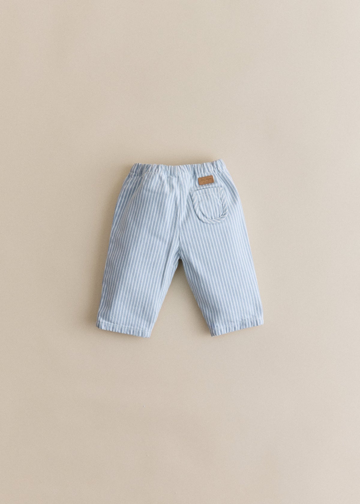 Pantalon Edgar - Denim Rayé Bleu