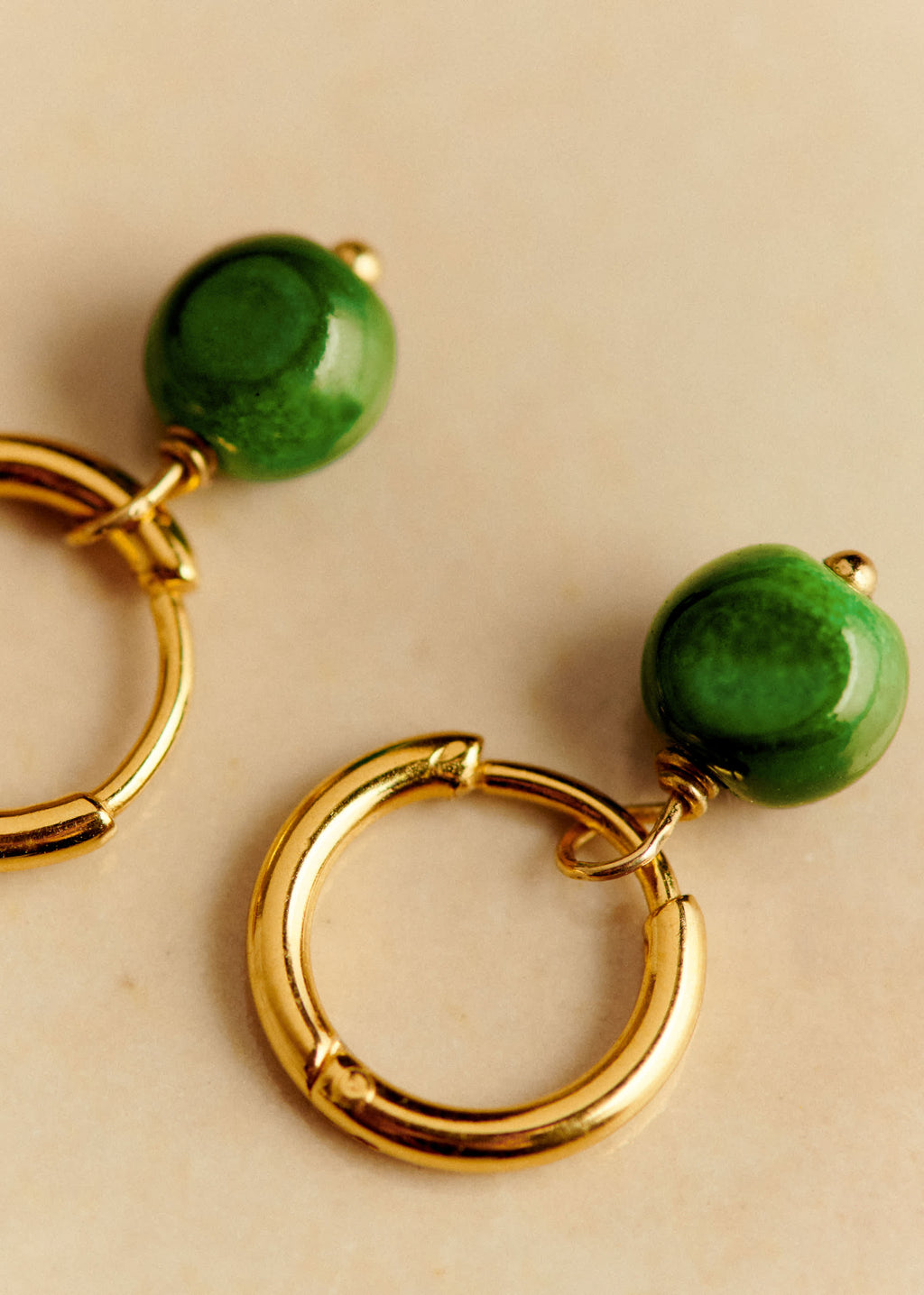 Anneaux Charlotte - Vert