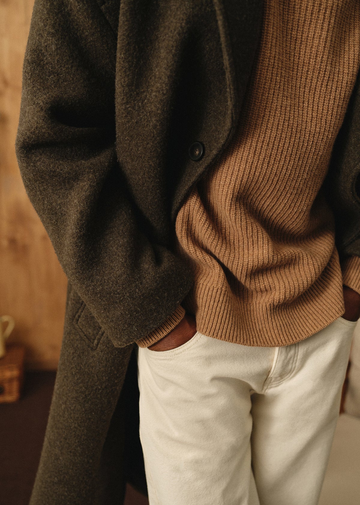 Manteau Hugh - Kaki
