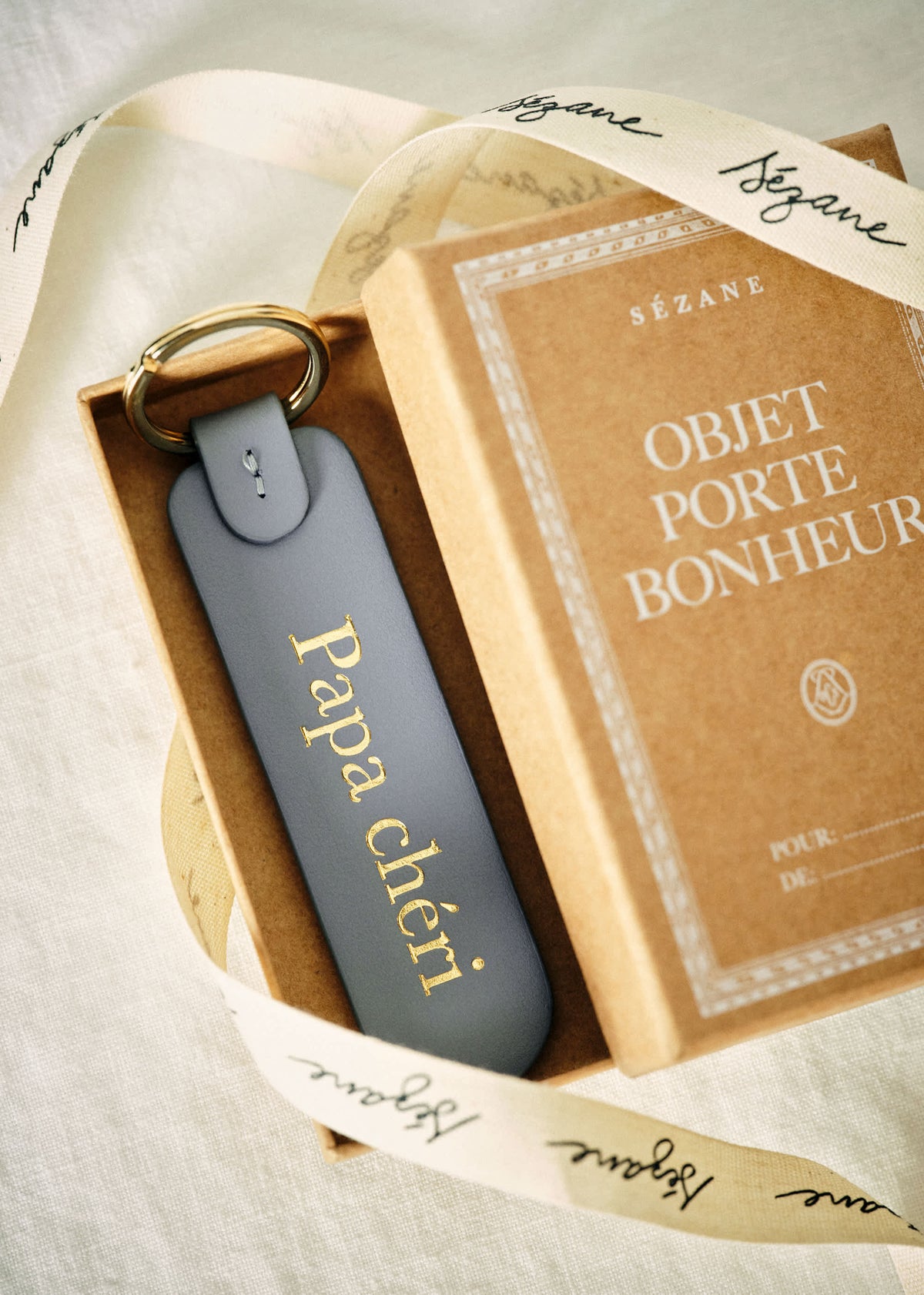 Porte-clés - Orage "Papa chéri"