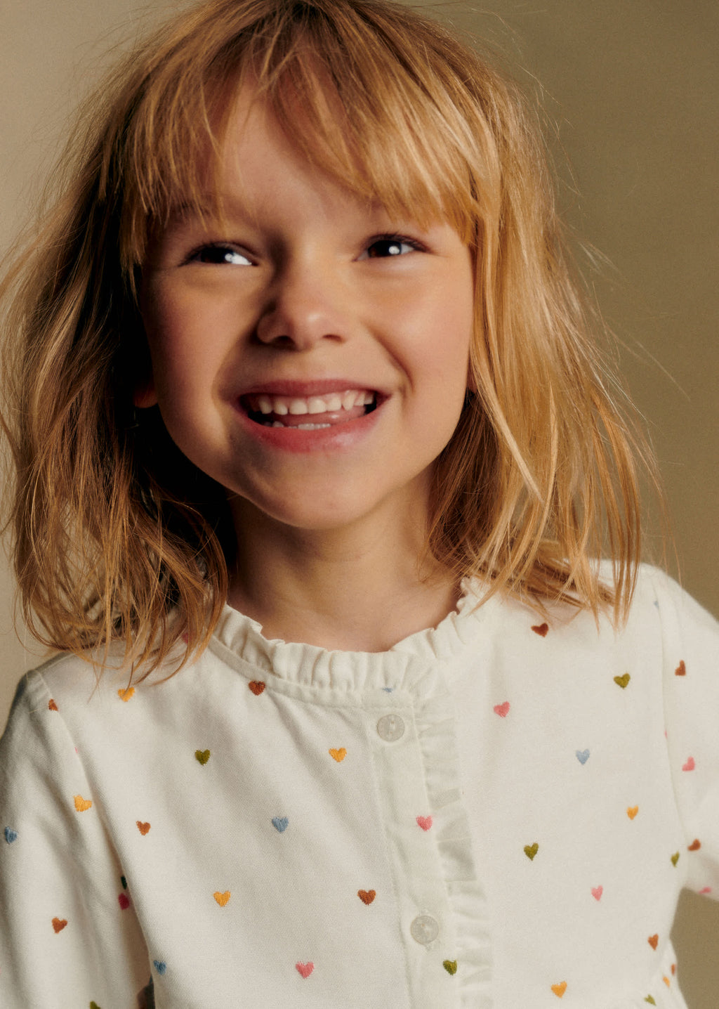 Blouse Adeline - Blanc / Broderies Multico