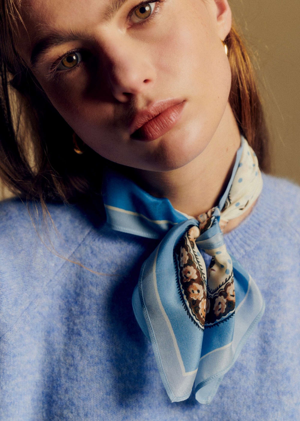 Foulard Cleopatra - Imprimé Prisca