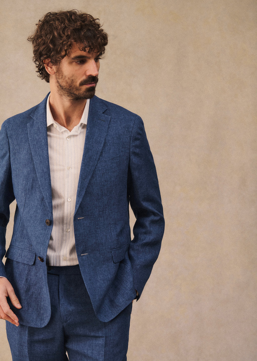 Veste Deon - Bleu Chiné