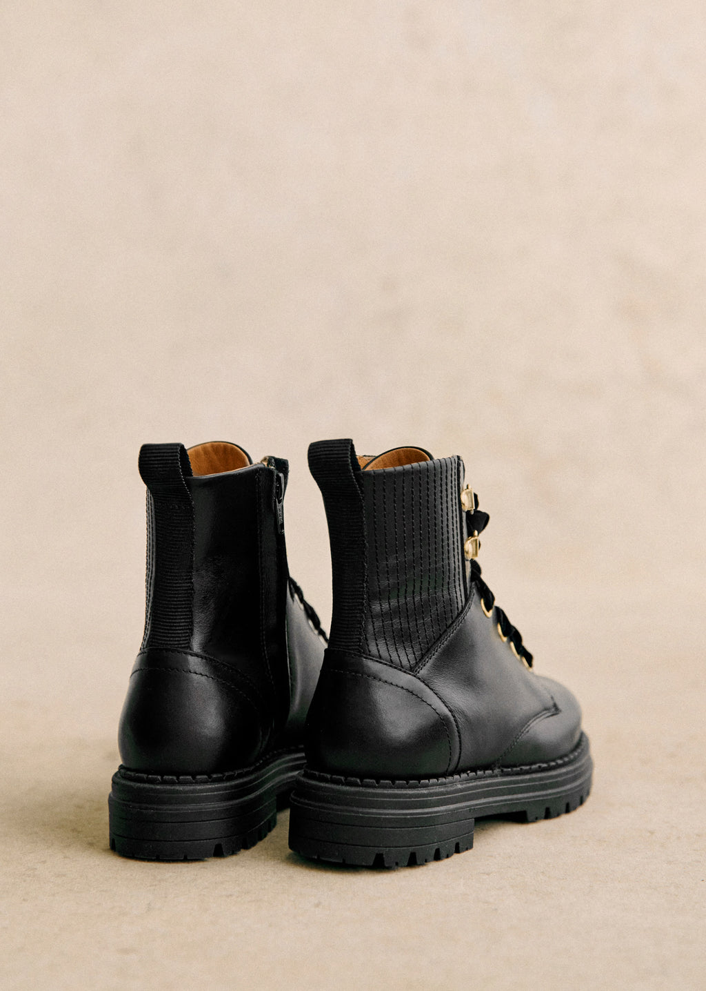 Bottines Low Niels - Noir Lisse