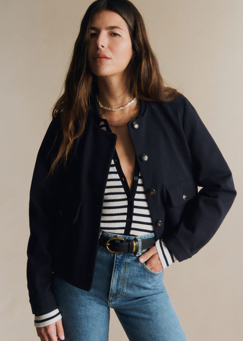 Veste Nadia - Marine