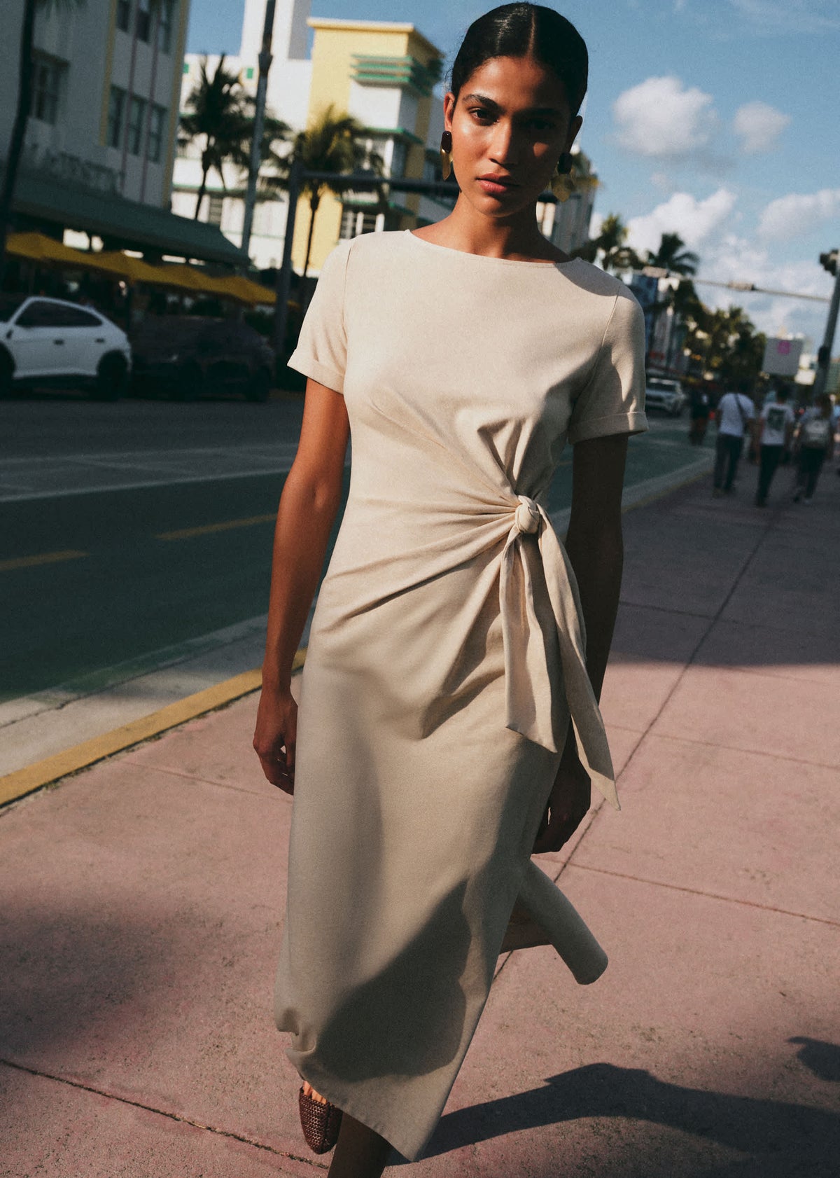 Robe Pippa - Beige Chiné