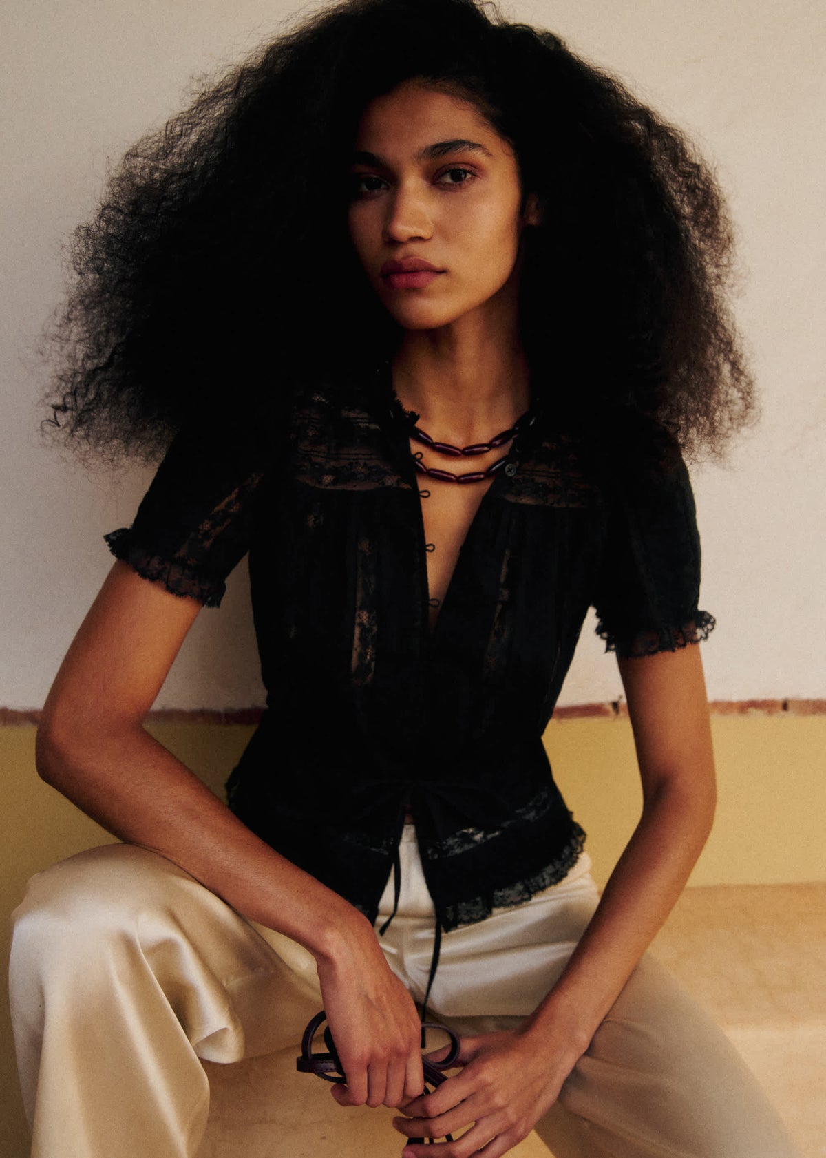 Chemise Shenali - Noir