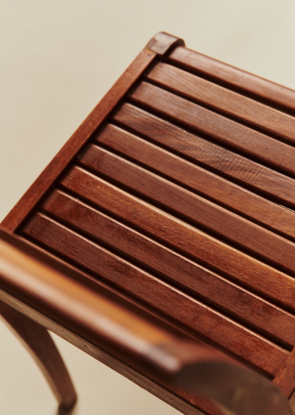 Chaise René Gabriel vintage - Bois