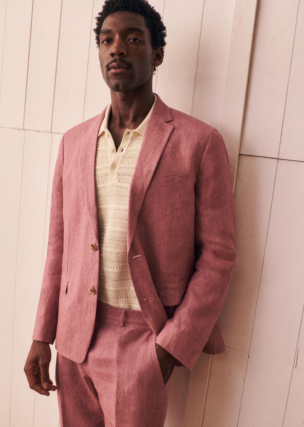 Veste Deon - Rose Chiné