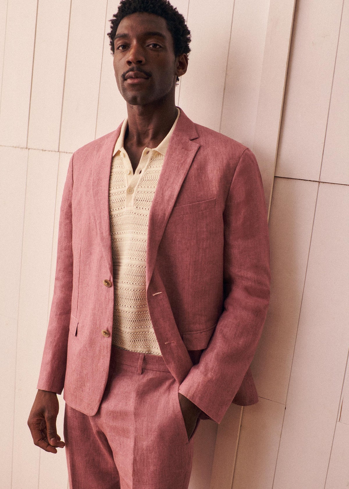 Veste Deon - Rose Chiné