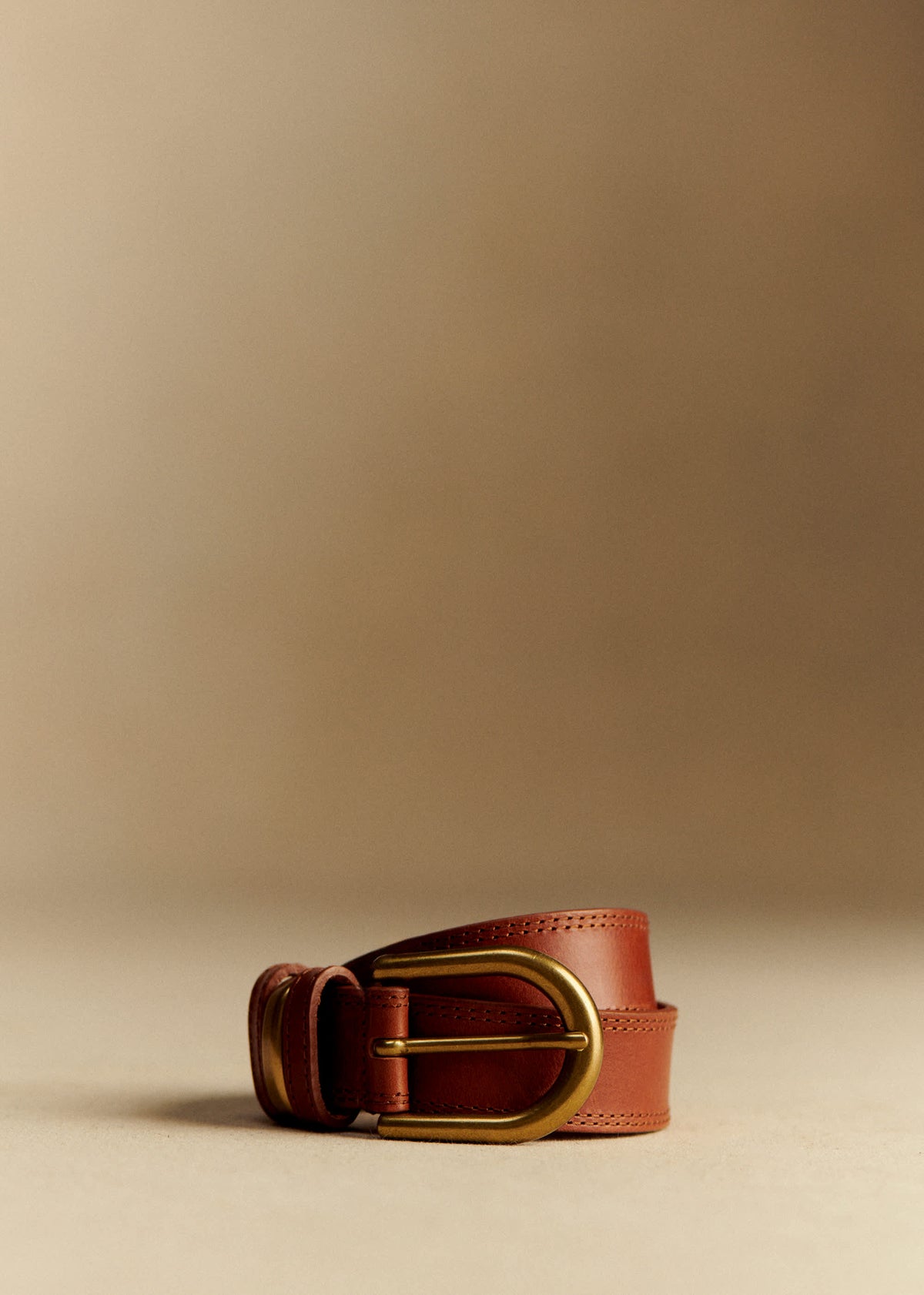Ceinture Taylor - Cuir Naturel Héritage