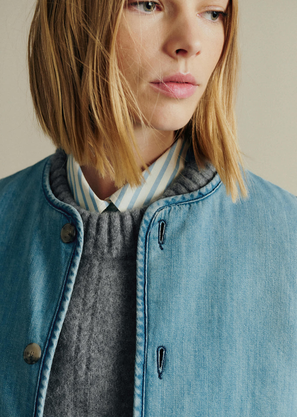 Veste Fred - Bleu Clair