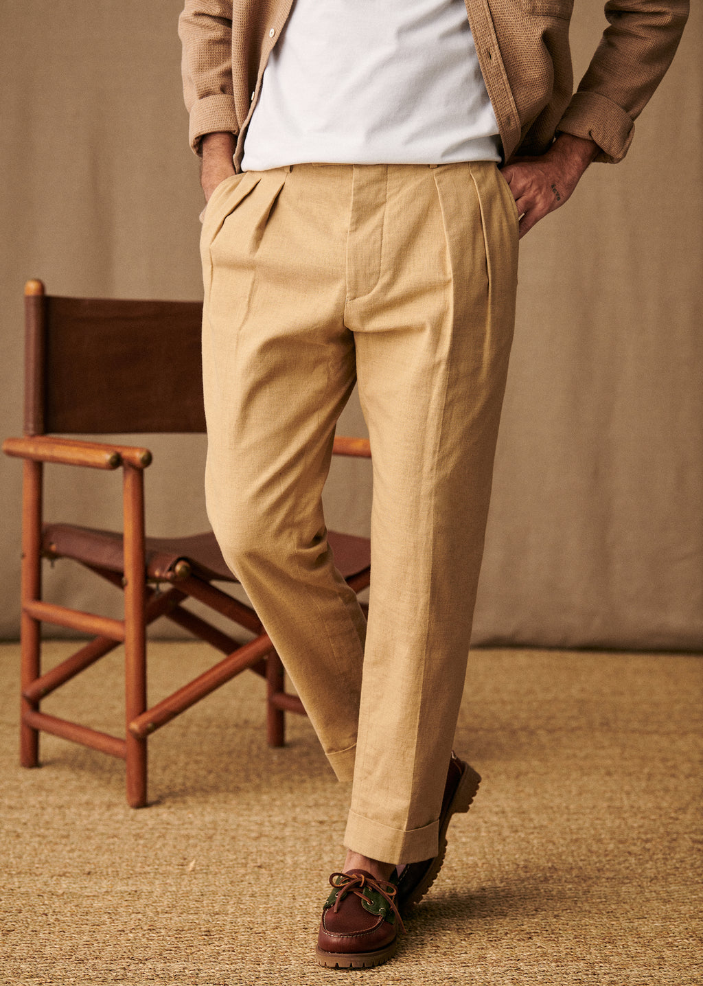 Pantalon Young - Sable
