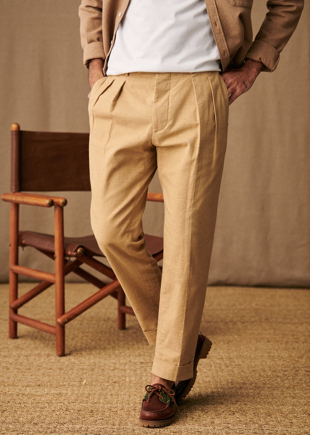 Pantalon Young - Sable
