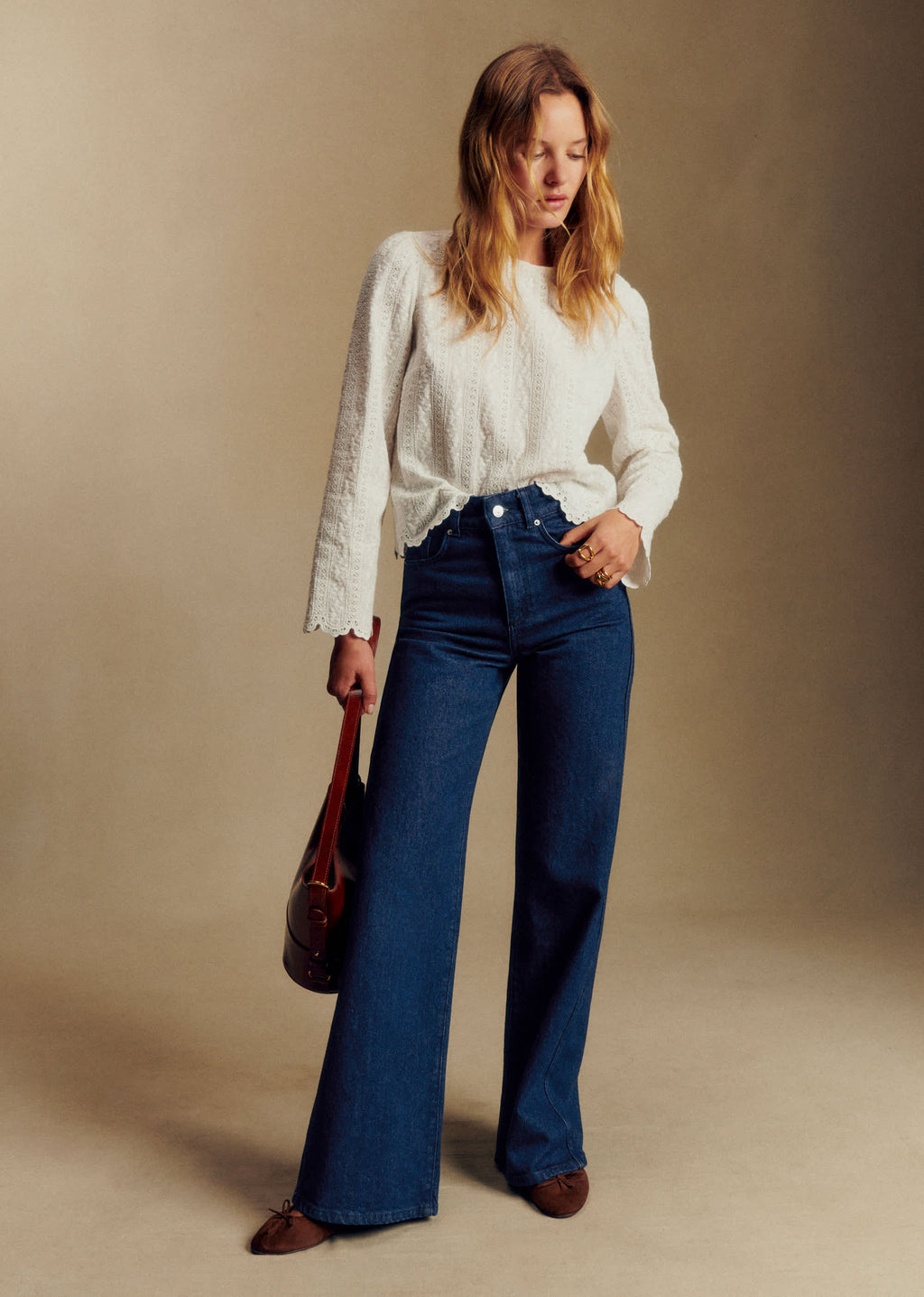 Pantalon Le New 70's - Bleu Indigo