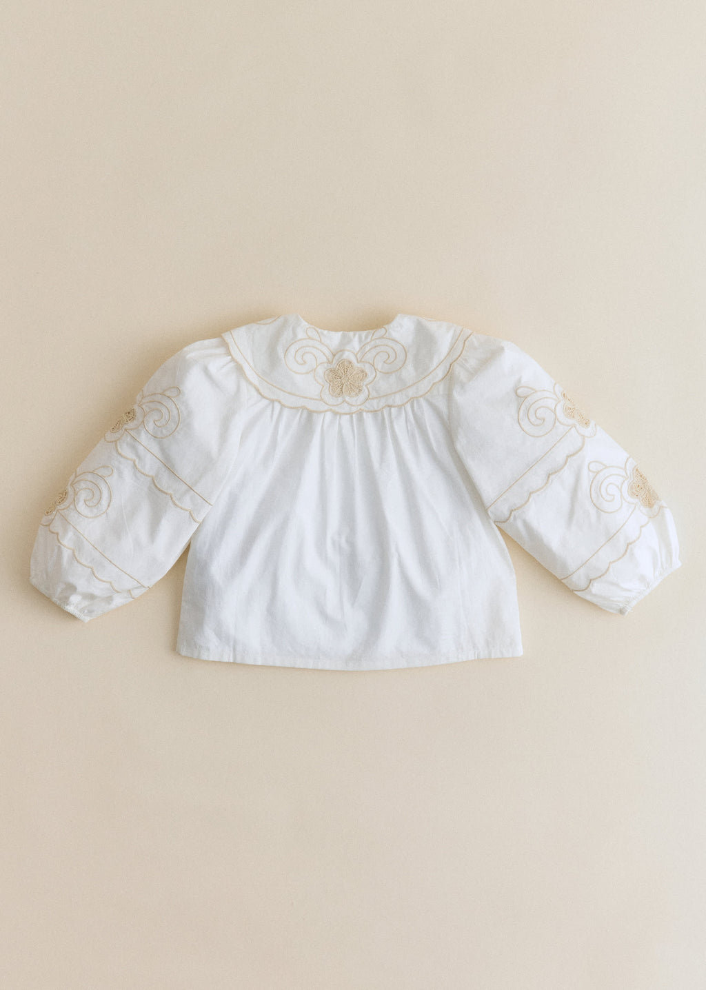 Chemise Avila - Sézane x SEA NY - Broderie Placée Ecru
