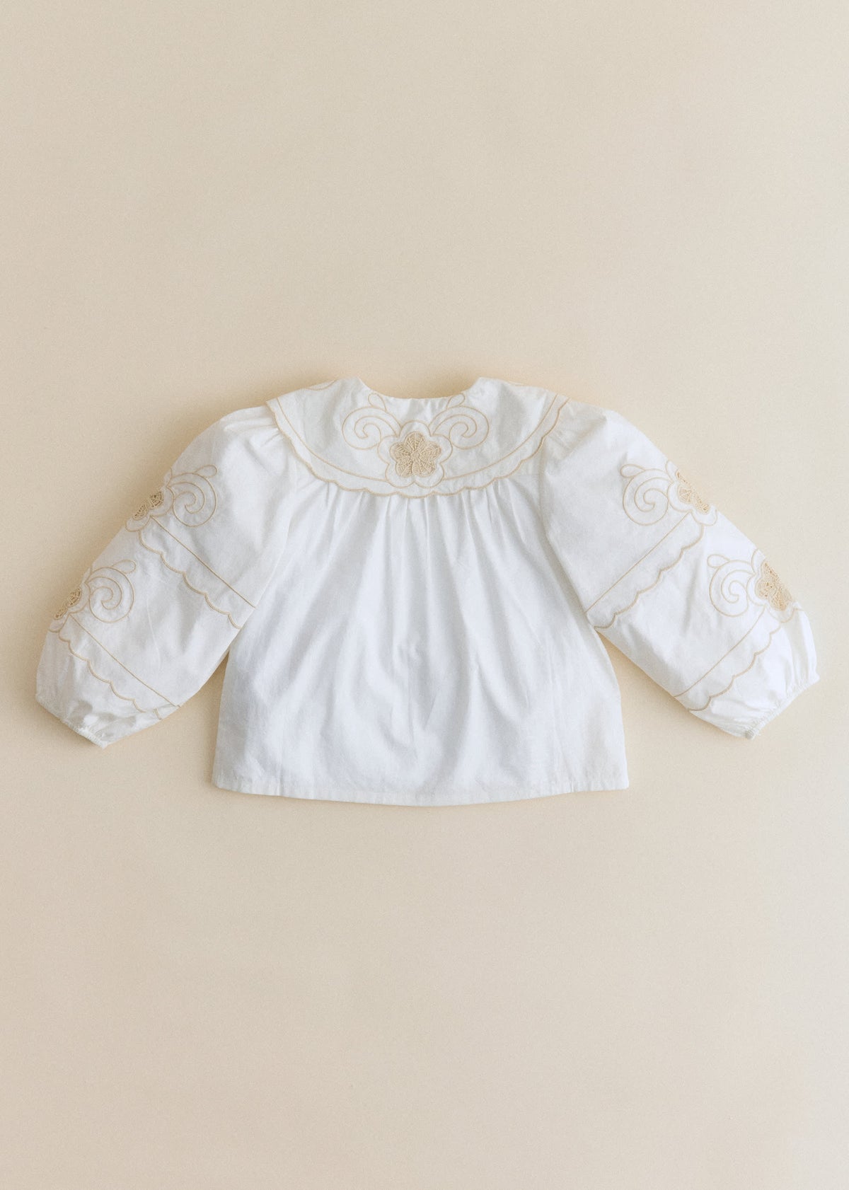 Chemise Avila - Sézane x SEA NY - Broderie Placée Ecru