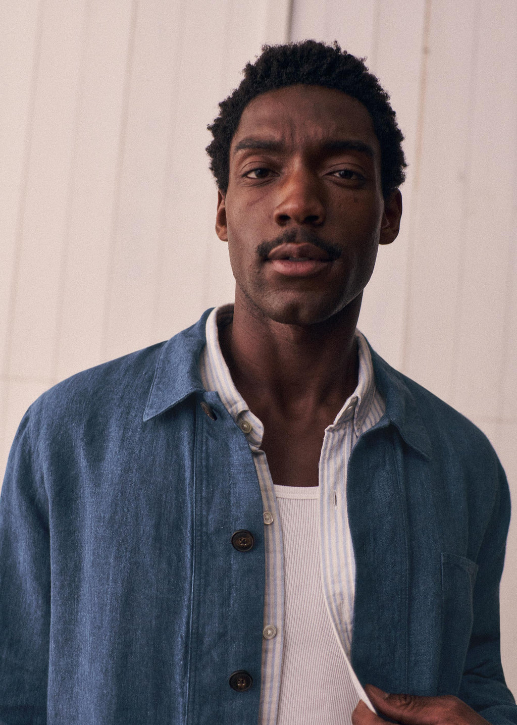 Veste Will Lin - Bleu Chiné