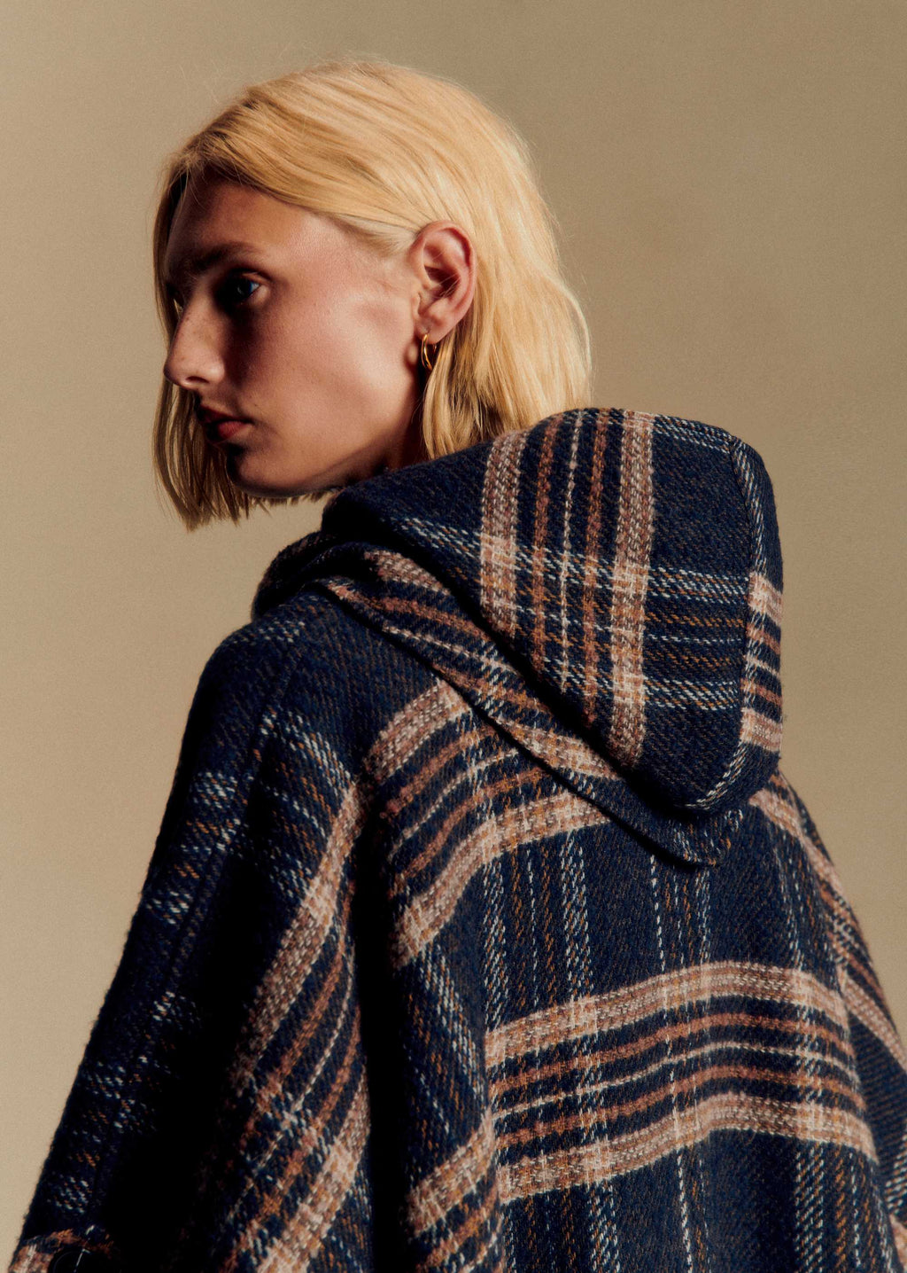 Manteau Gabriello - Bleu Ocre