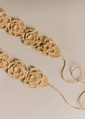Ceinture Elya - Raphia Naturel
