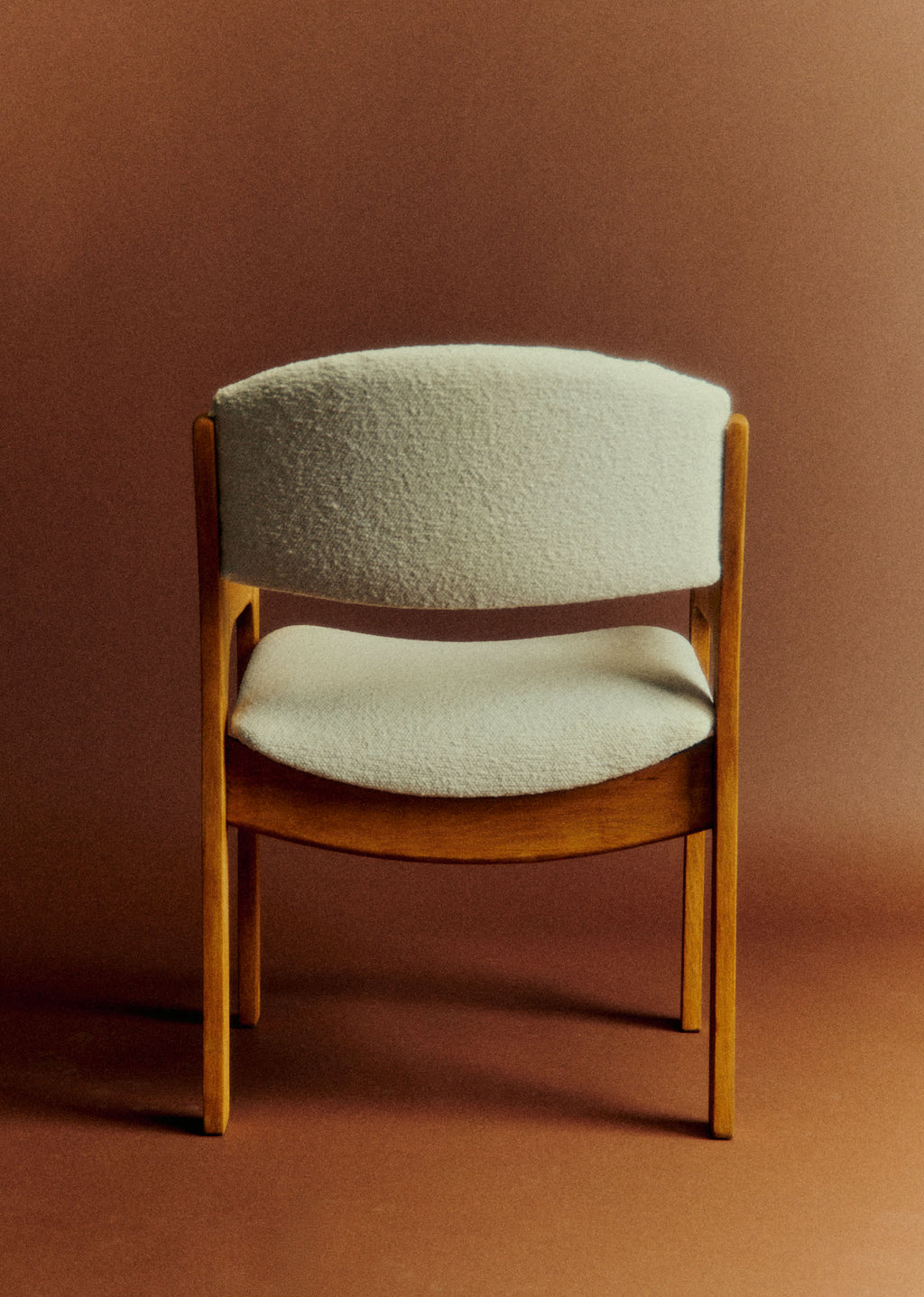 Fauteuil vintage scandinave - Bois