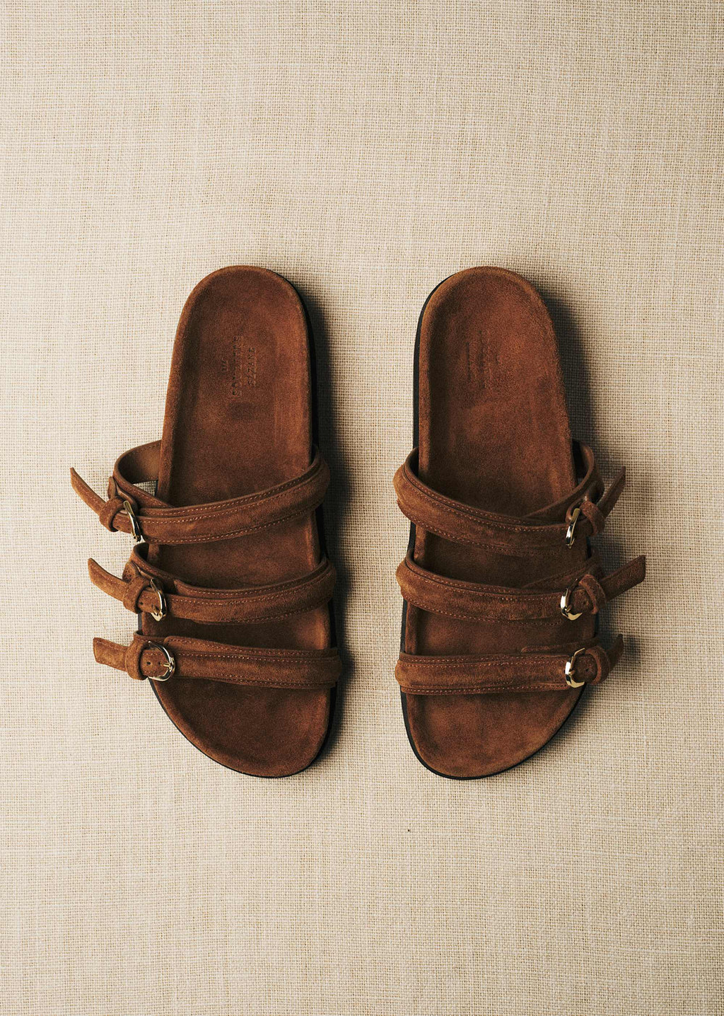 Sandales LOW YSÉE - Noisette