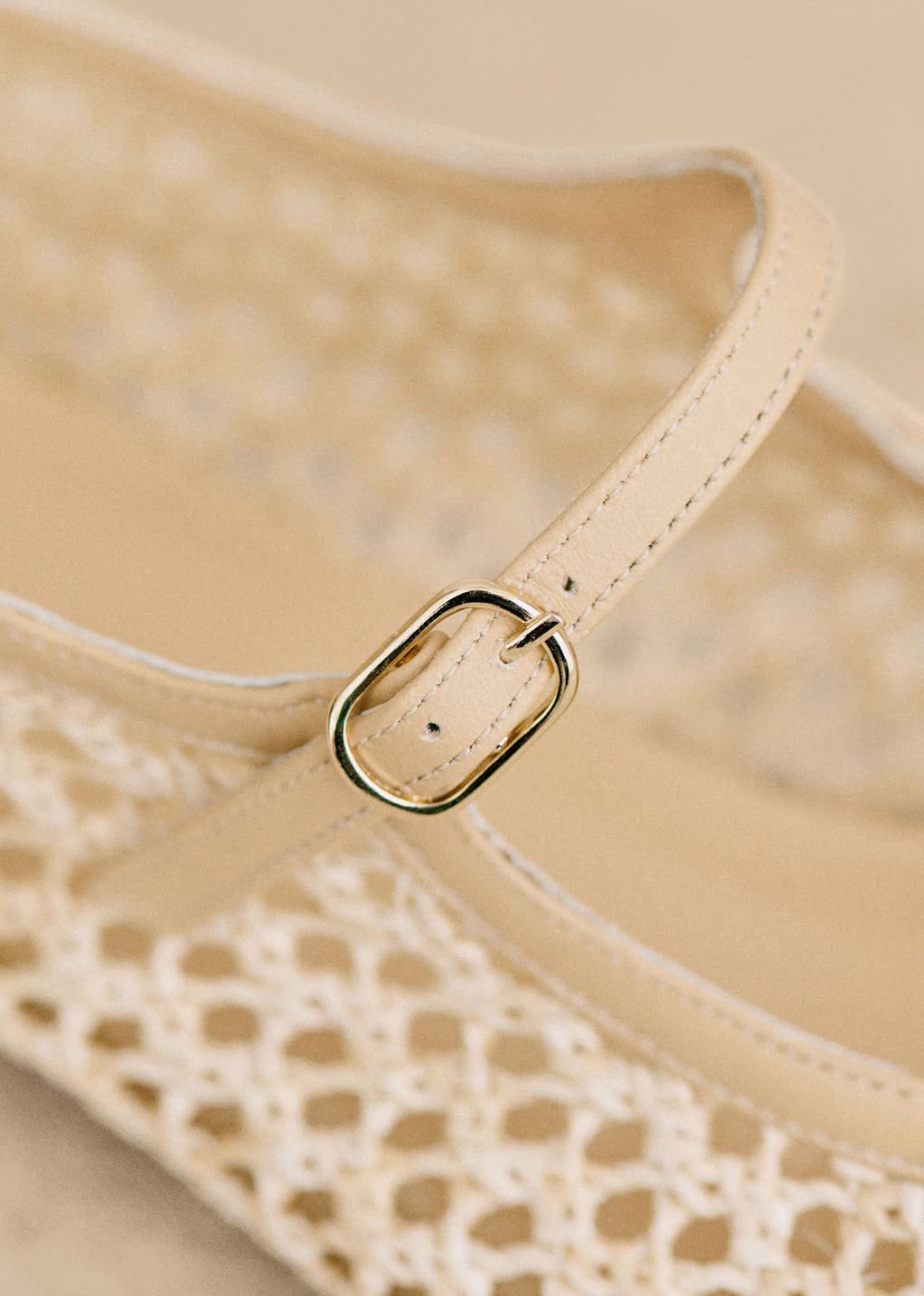 Babies Low Aubane - Naturel Textile Tressé