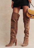 Cuissardes High Anaelle - Taupe