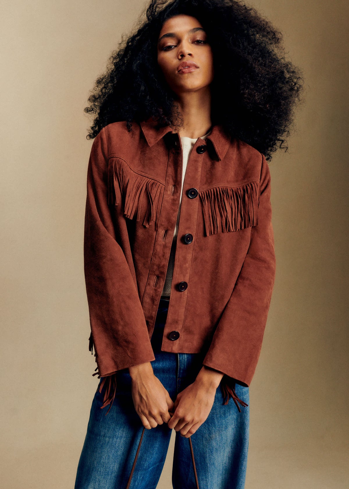 Veste Yuma - Brun