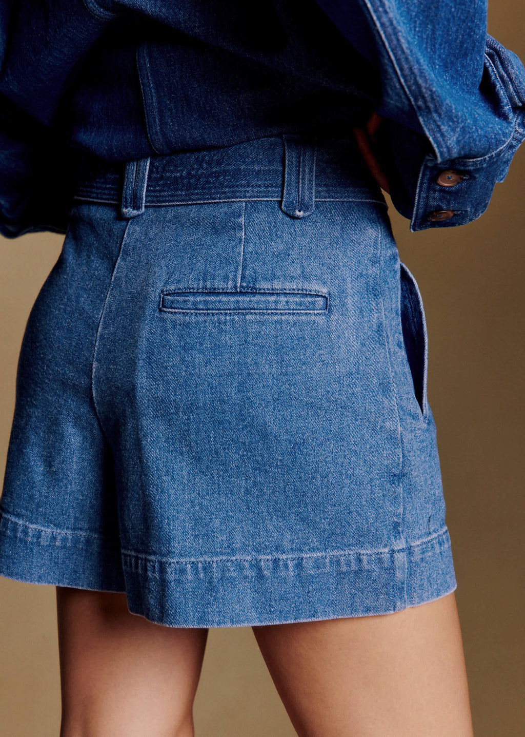 Short New Rome - Bleu Moyen