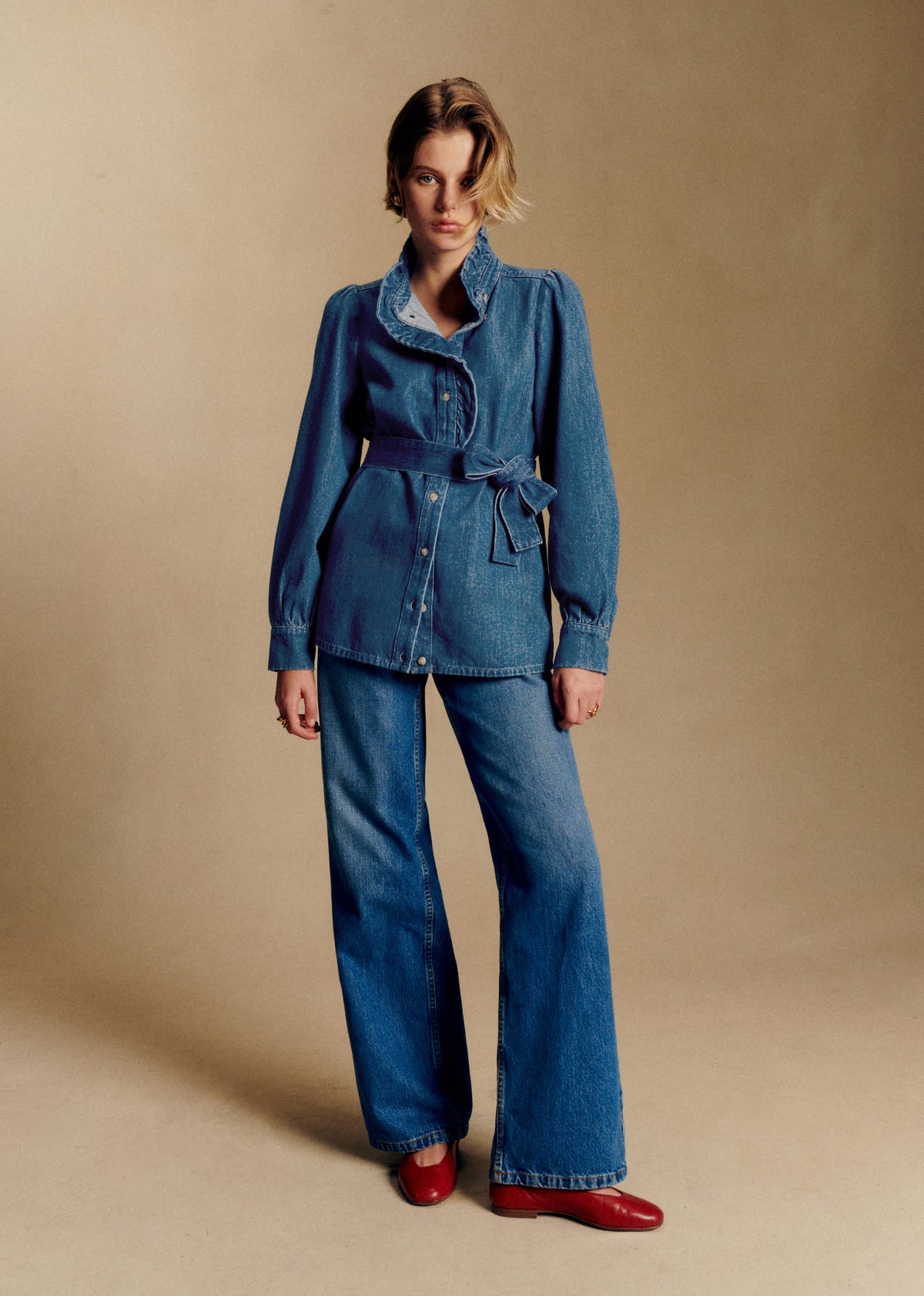 Chemise Corine - Bleu Denim