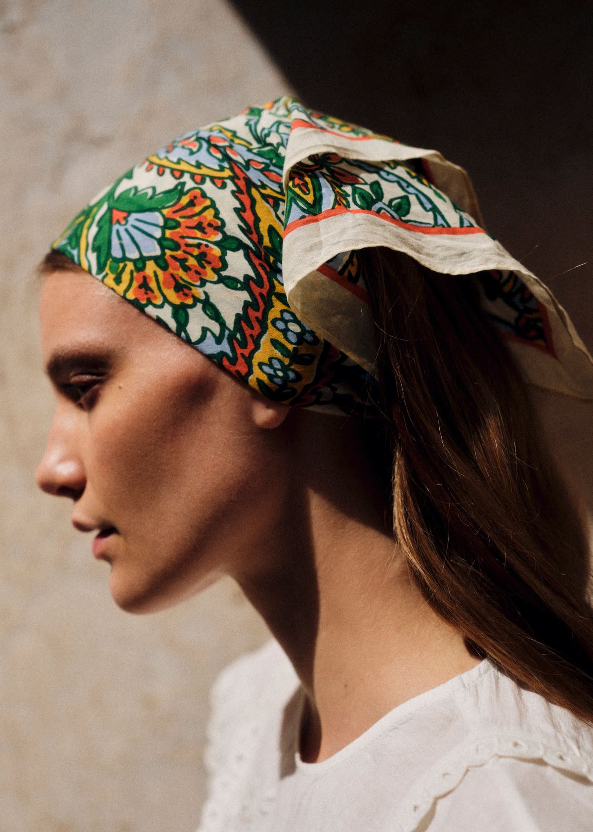 Foulard Gaston - Imprimé Riola
