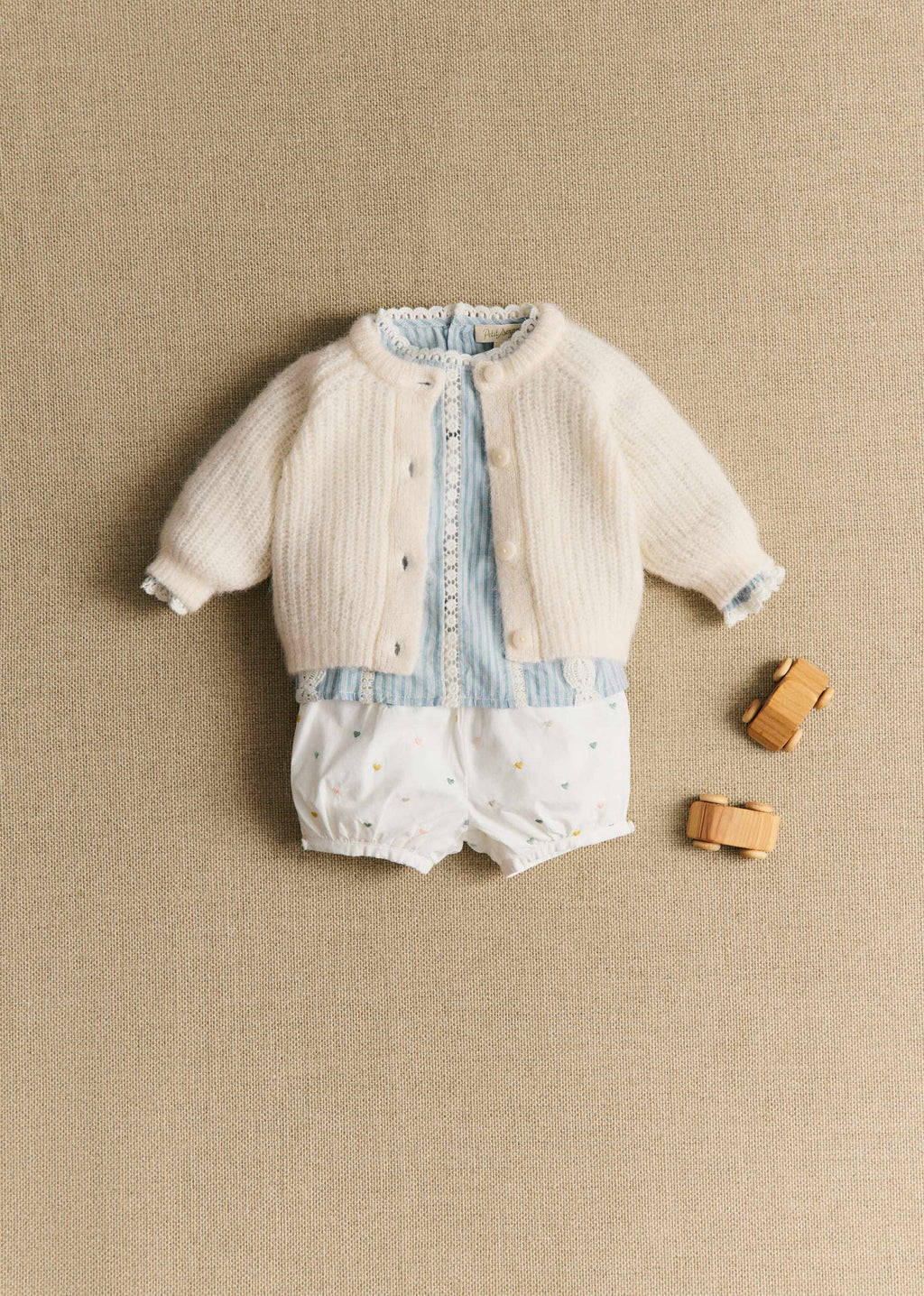 Gilet Emile - Ecru