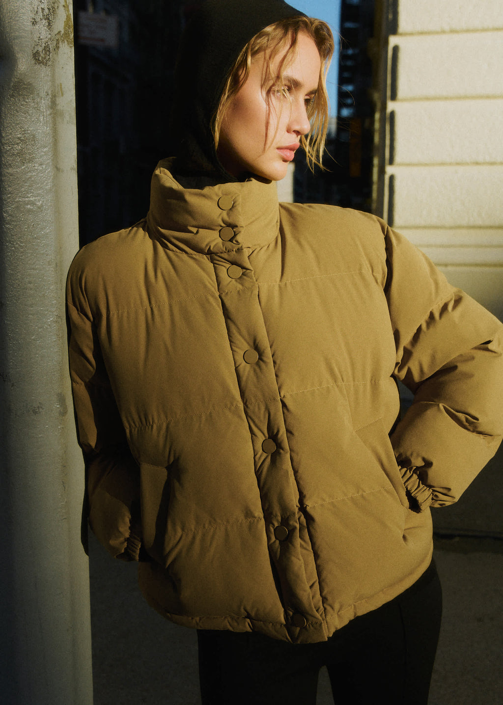 Manteau Rachel - Olive