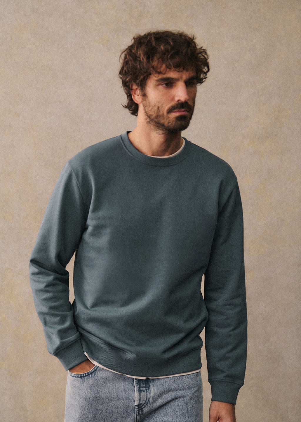 Sweatshirt Jaylen - Bleu Acier