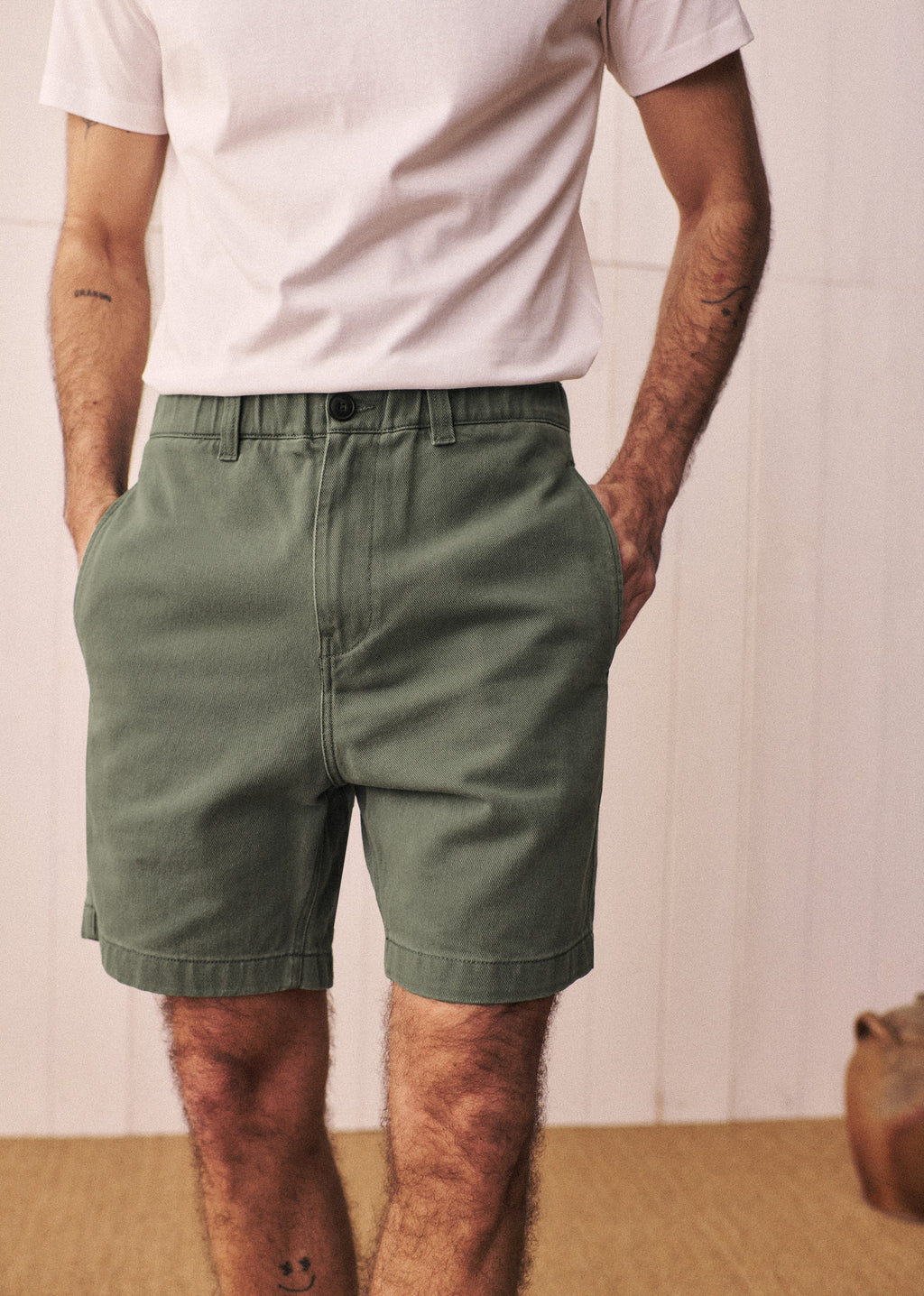 Short Tiber - Vert Délavé
