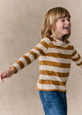 T-Shirt Léon - Ecru / Caramel