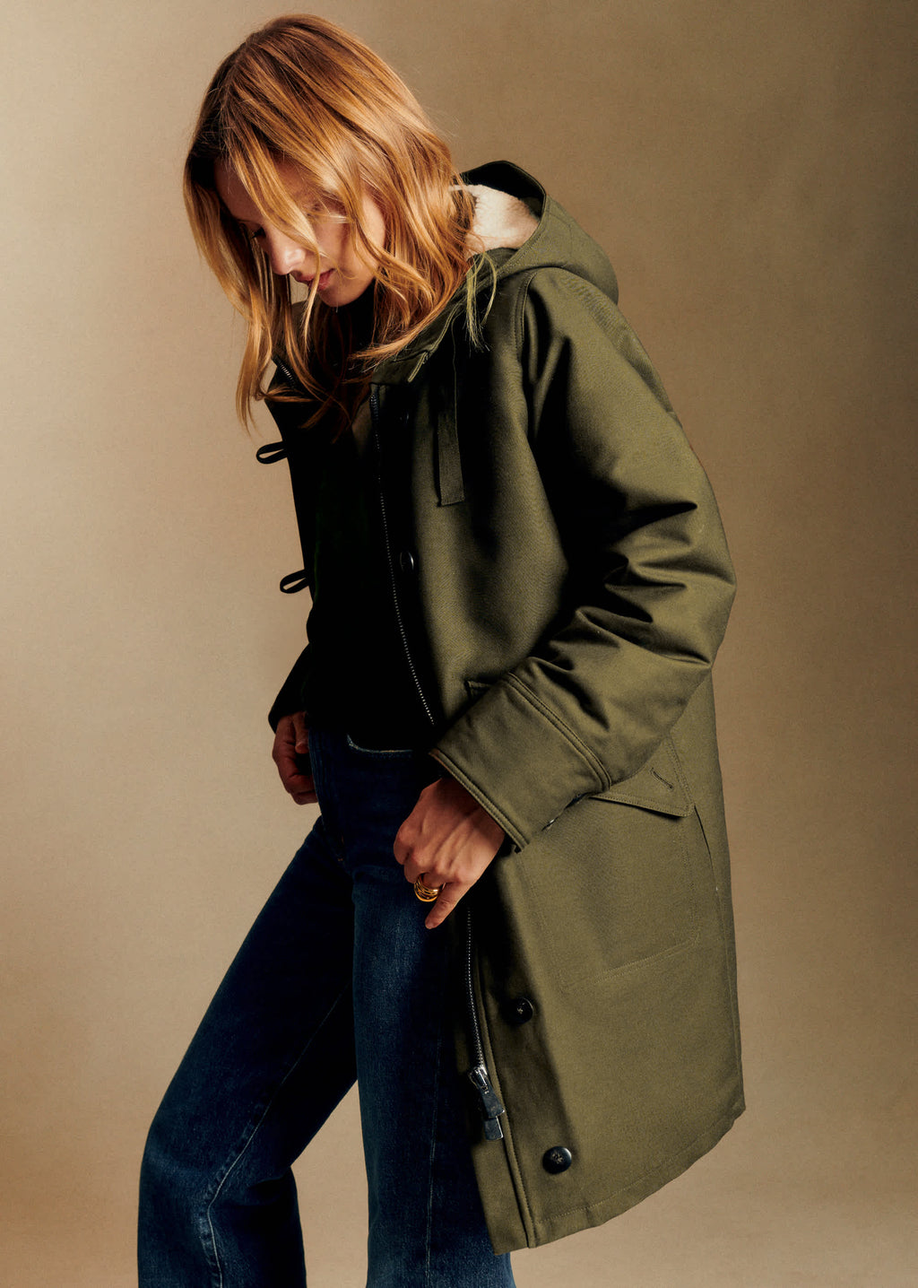Manteau Bill - Kaki