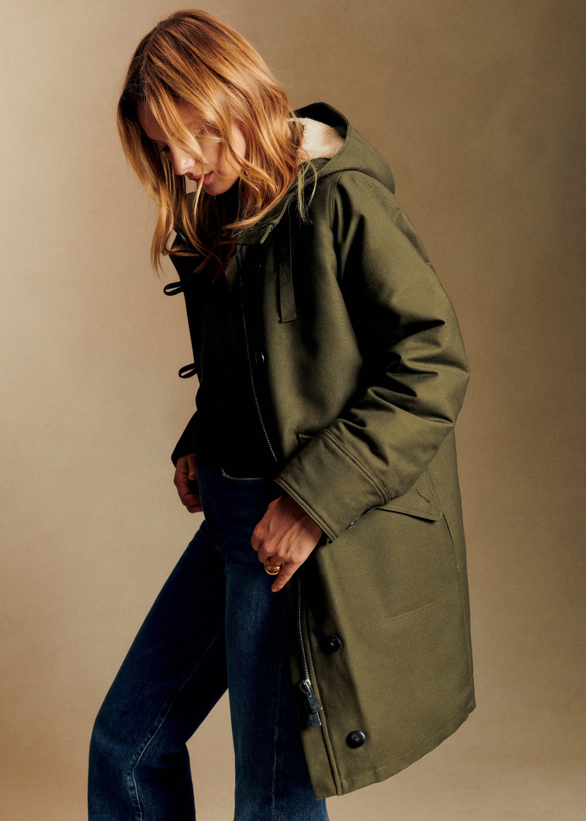 Manteau Bill - Kaki