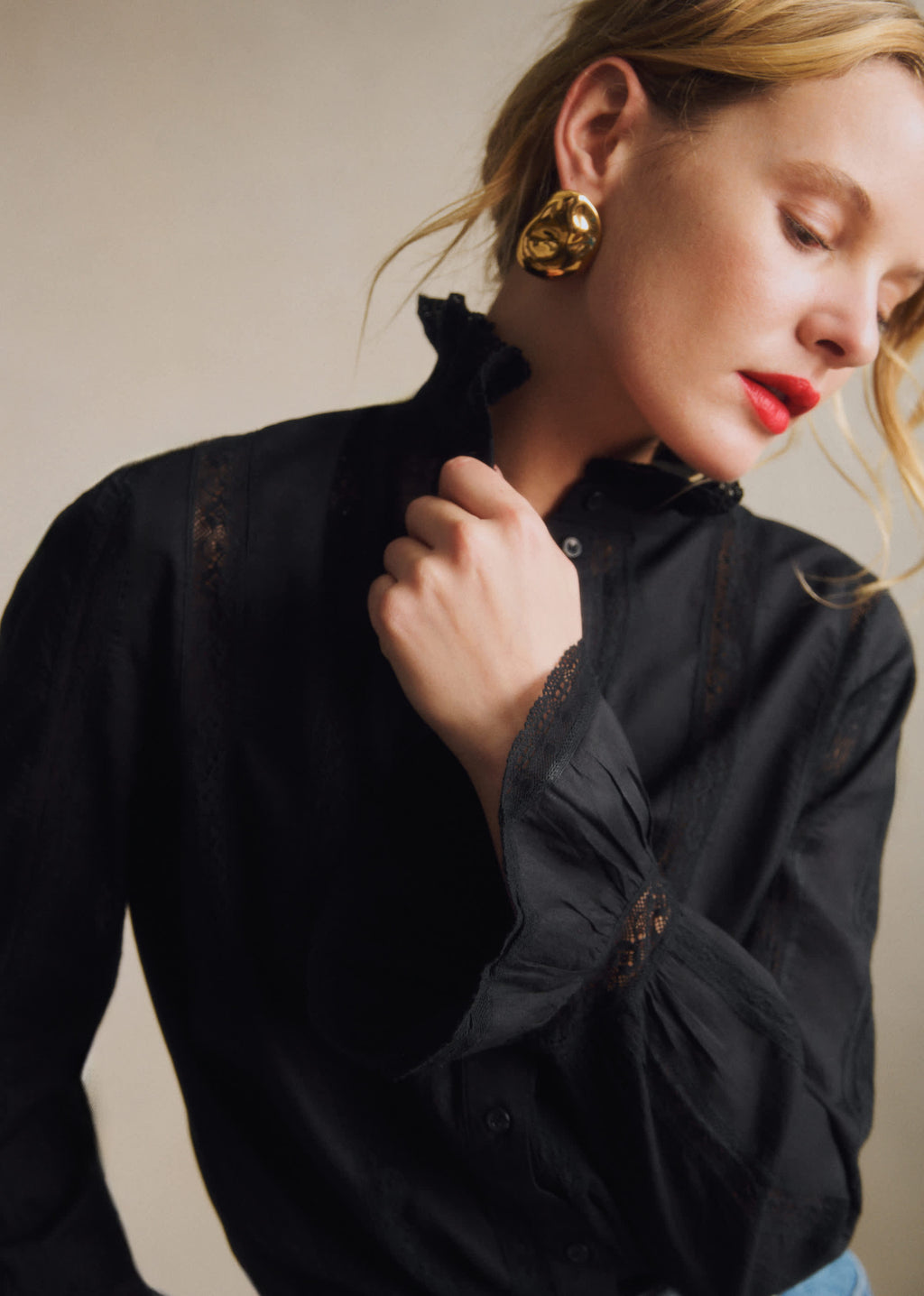 Chemise Lise - Noir