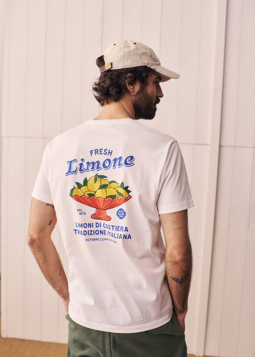 T-Shirt Limone - Blanc