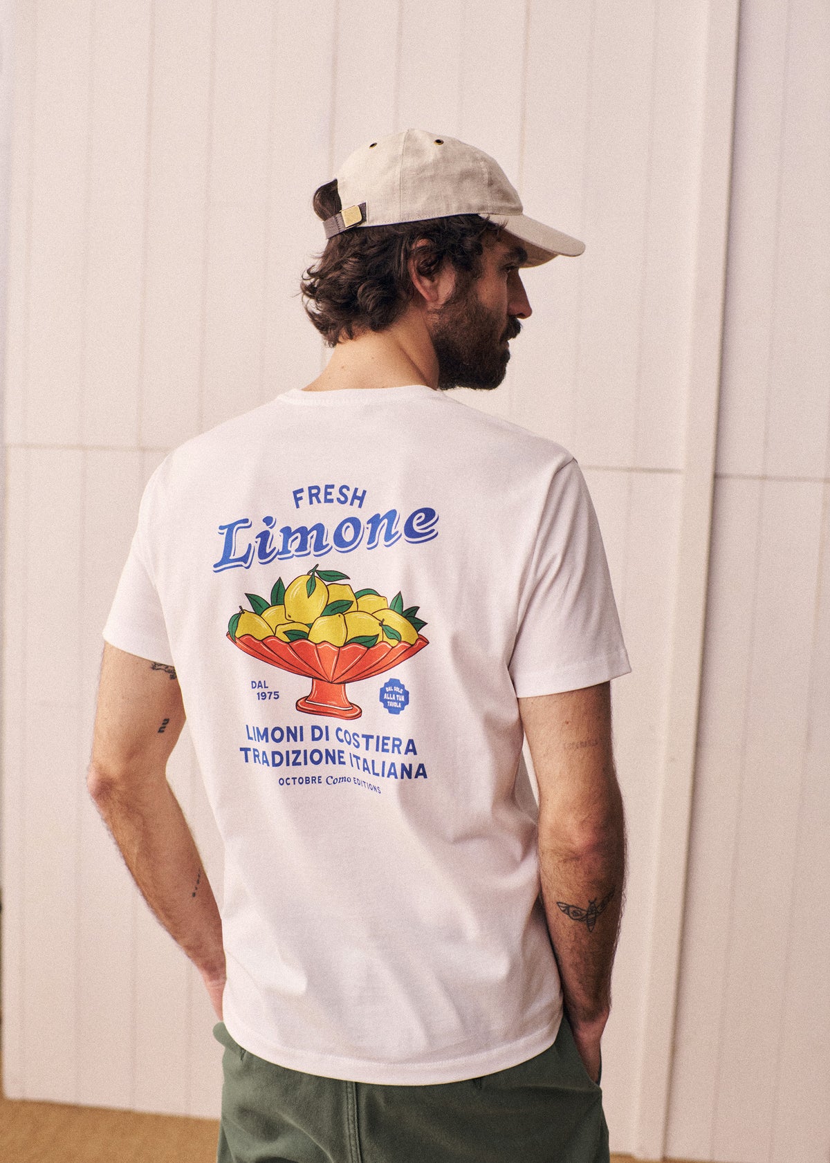 T-Shirt Limone - Blanc