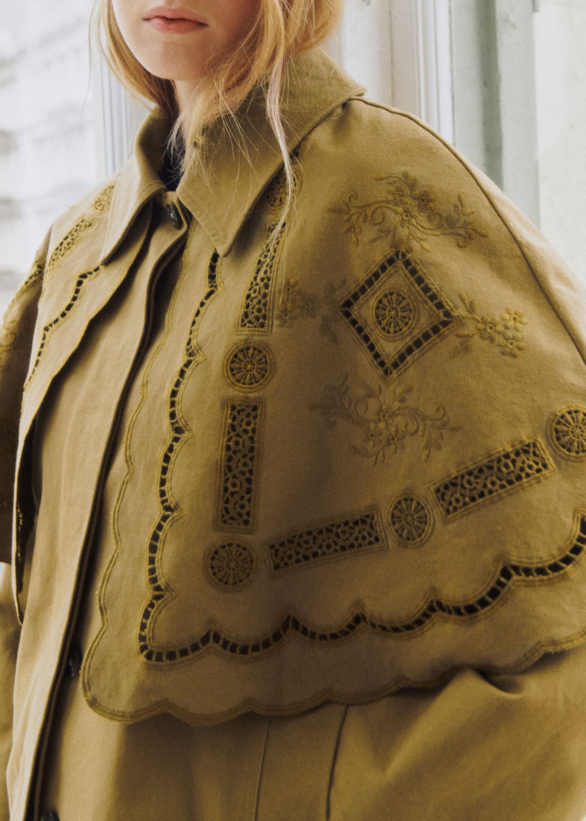 Veste Josephina - Sézane x SEA NY - Kaki