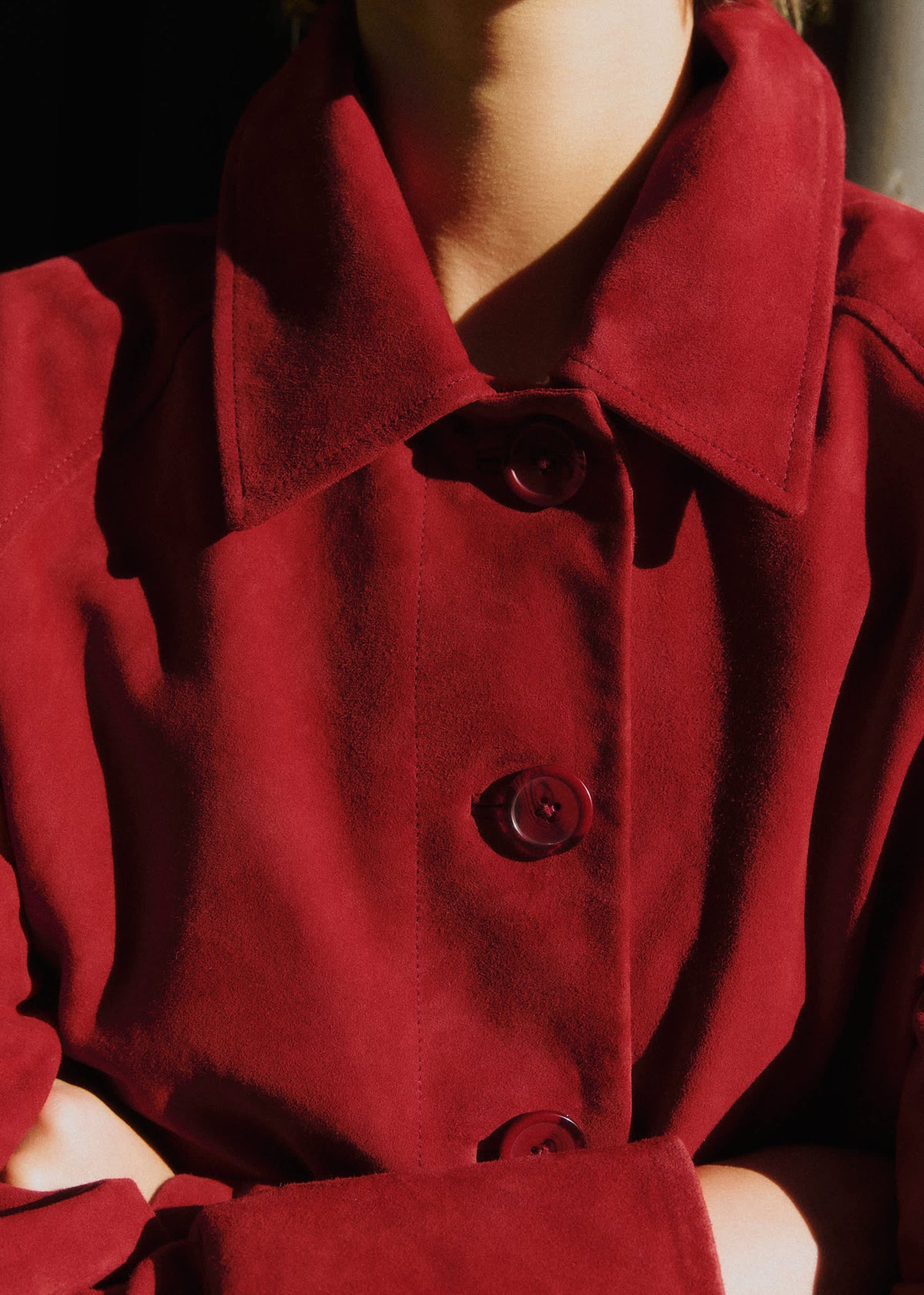 Veste Robbin - Rouge Foncé