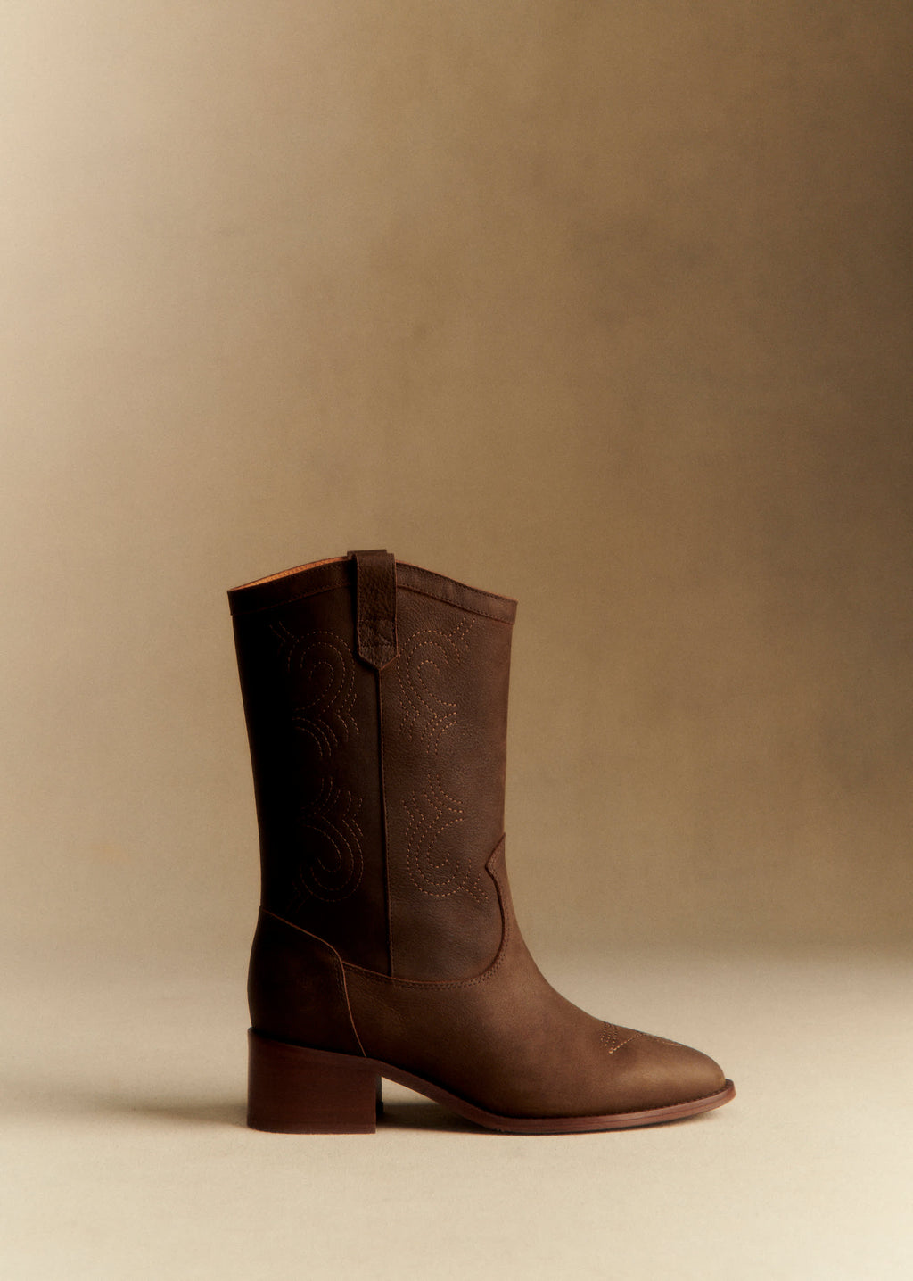 Bottines Low Ivana - Taupe Nubuck