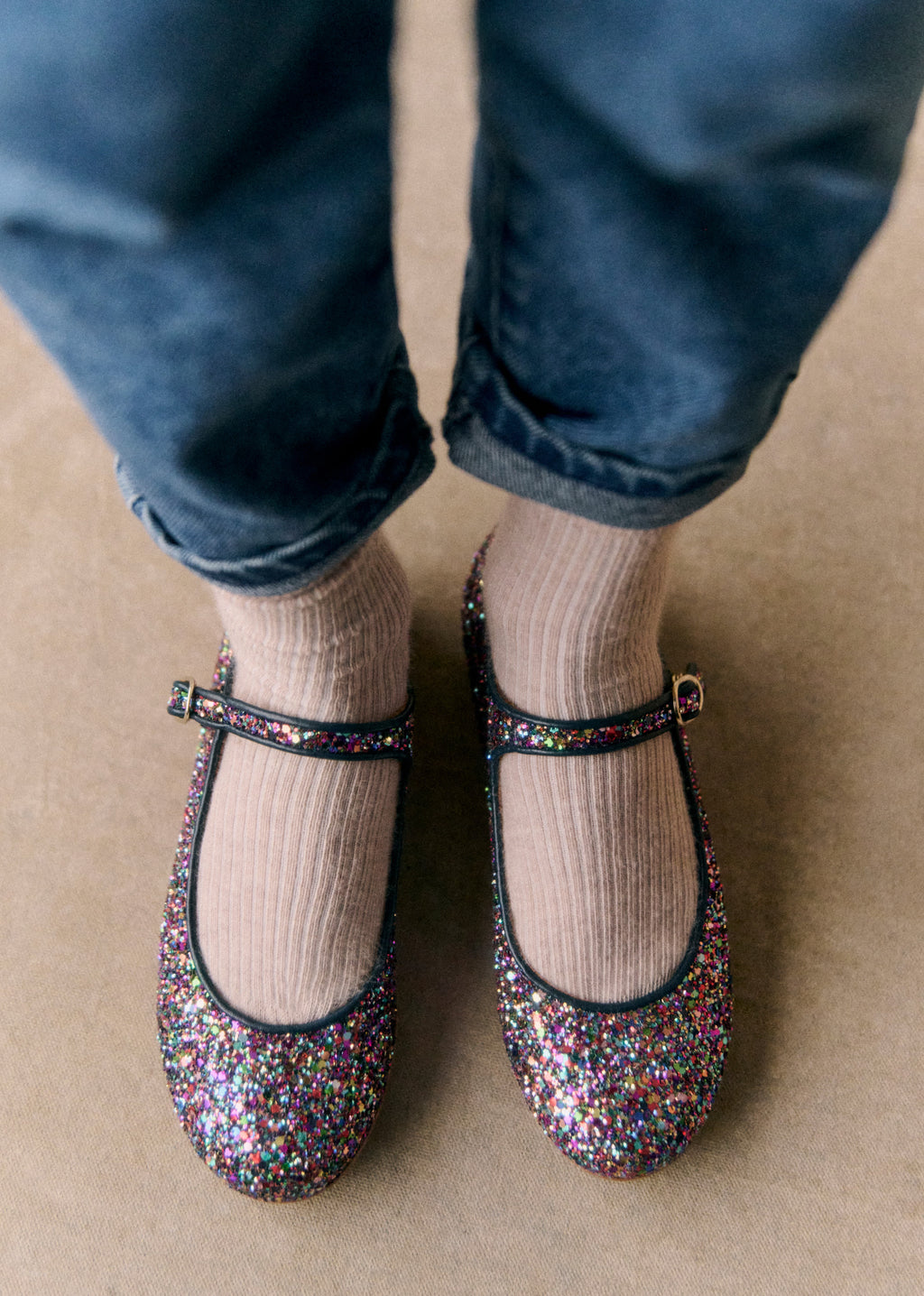 Ballerines Paula - Multico Paillette