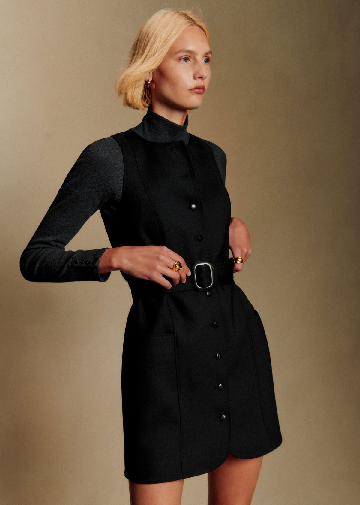 Robe Redais - Noir