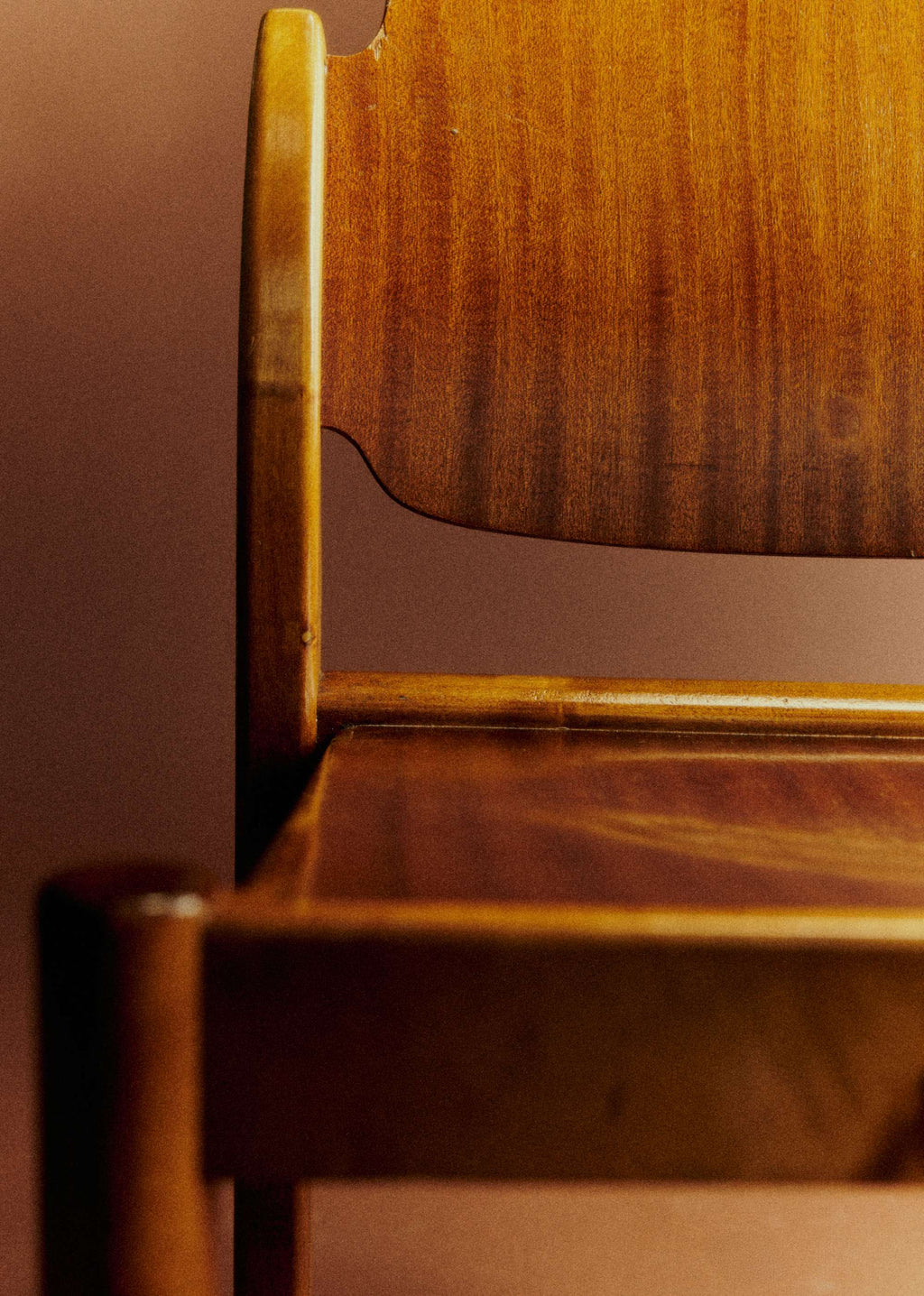 Chaise en bois vintage - Bois