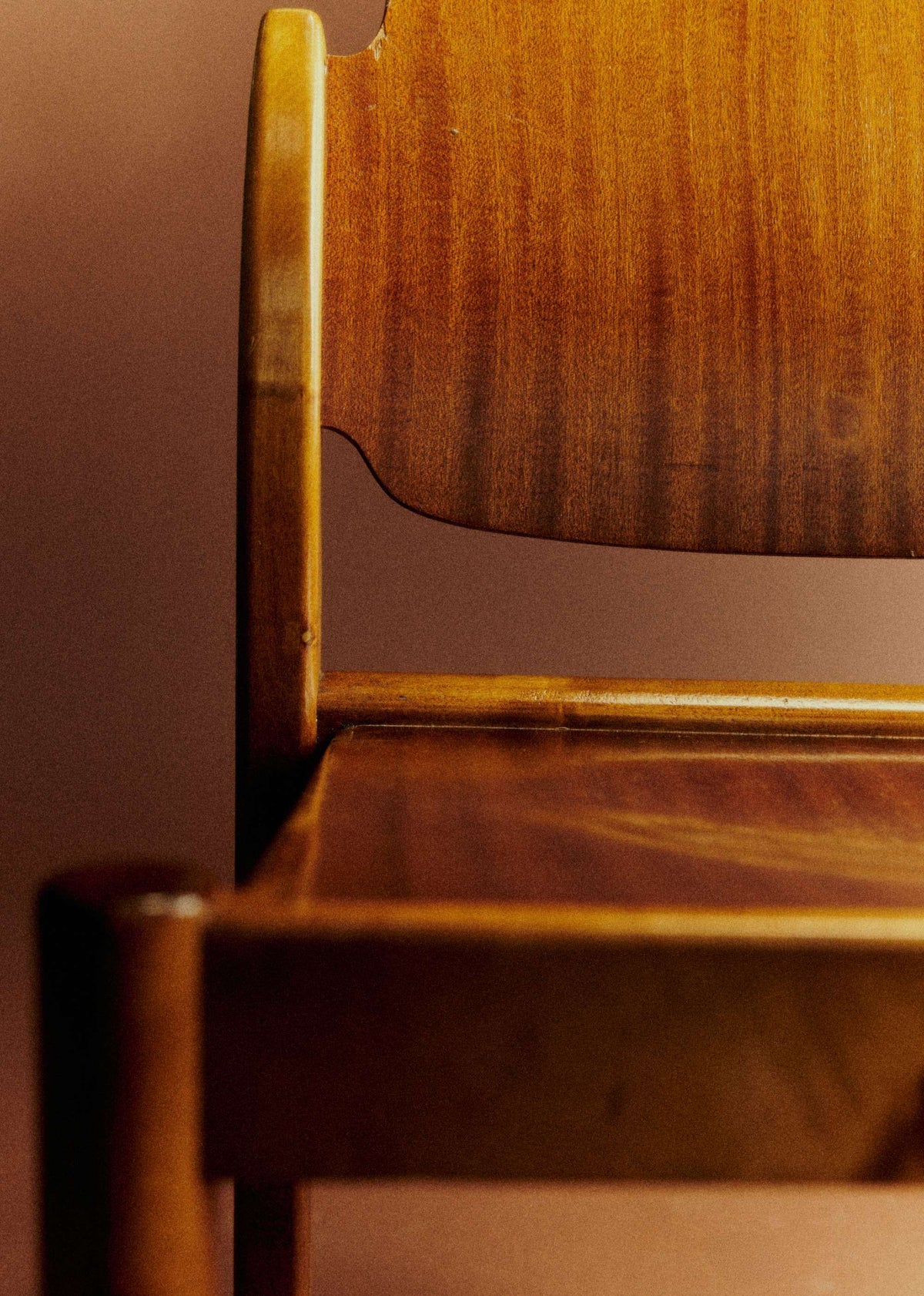 Chaise en bois vintage - Bois